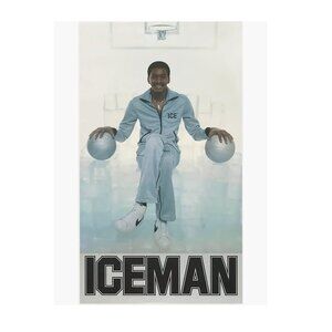 George Gervin Iceman Vintage Poster 165